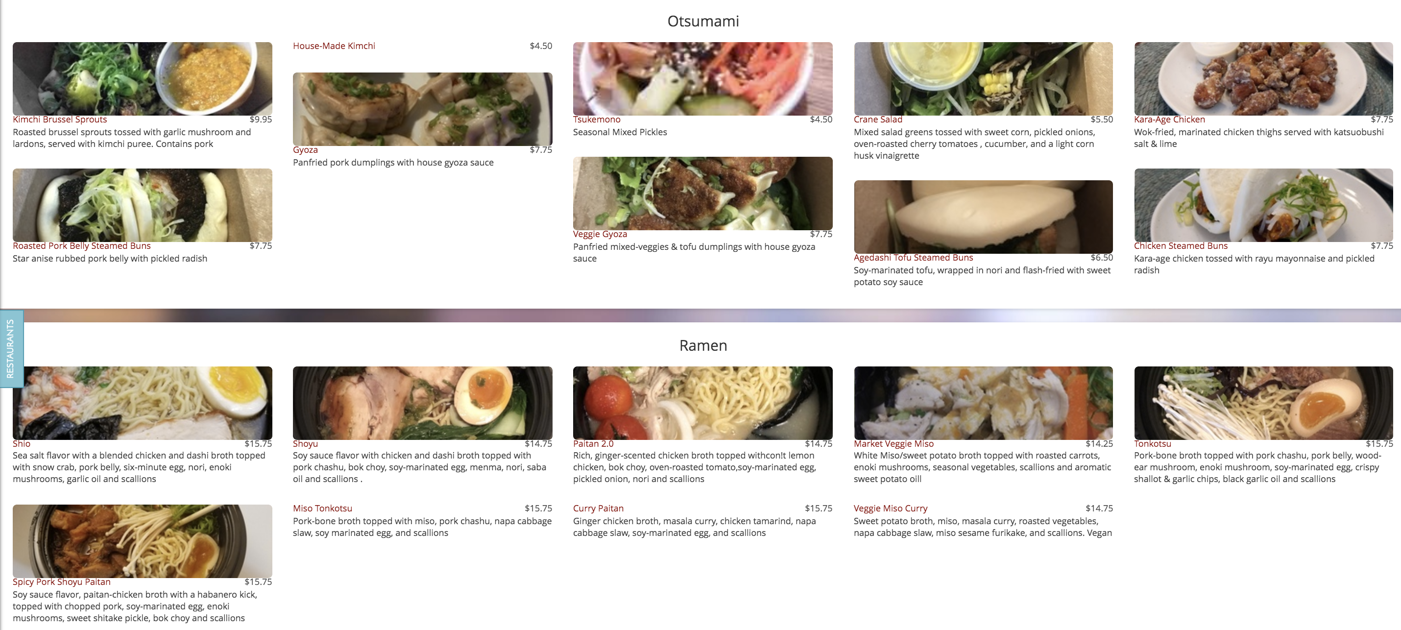 Crane Ramen What's for Dinner Gainesville